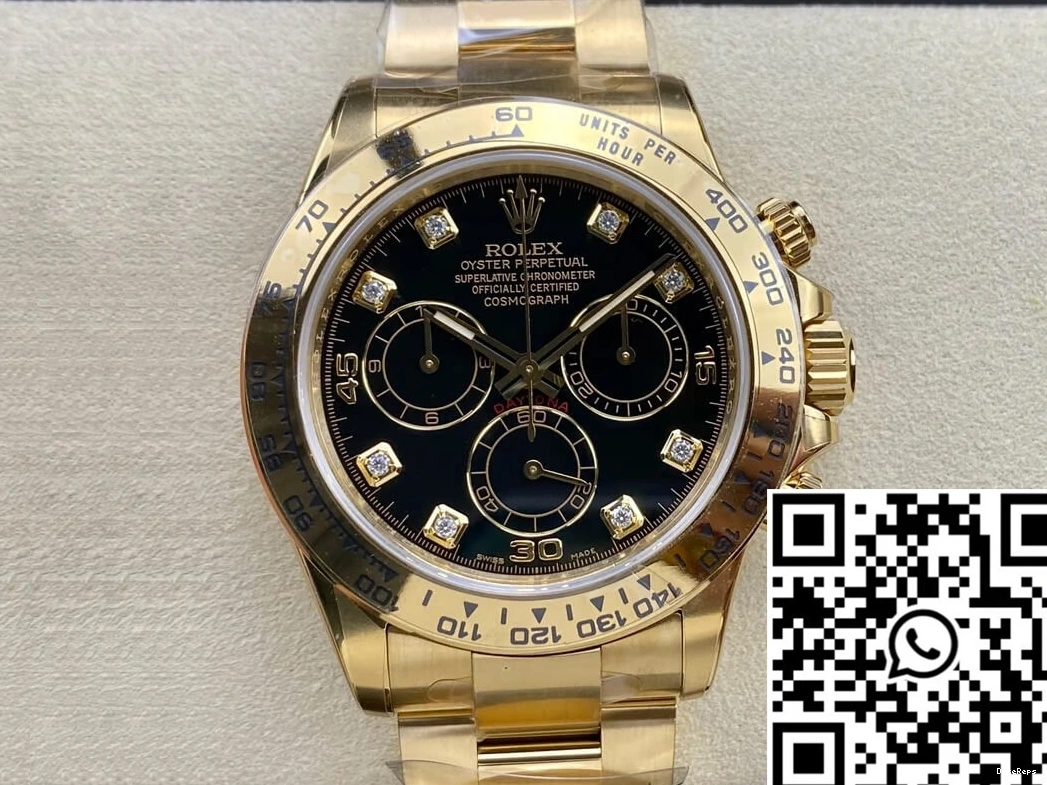Clean M116508-0008 Rolex Diamond-set Cosmograph Daytona Factory Dial 1101